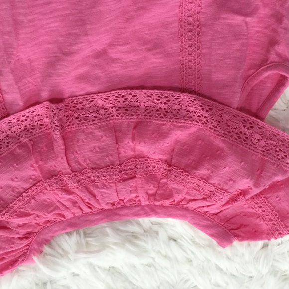 True Craft - Pink Mix Lace Top - Picture 7 of 8